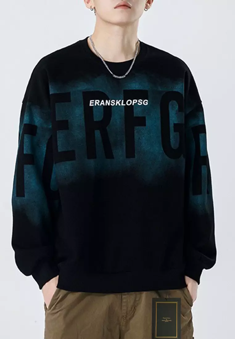 Letter Dye-Printed Sweatshirts HP81120