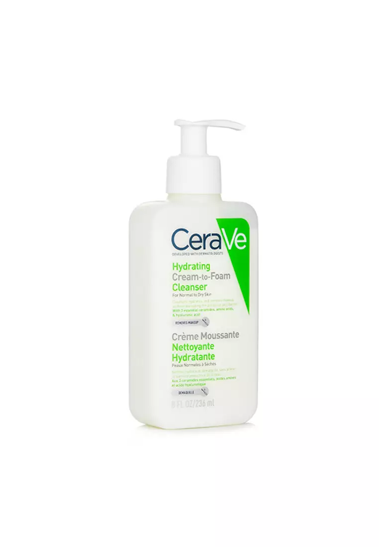 CERAVE - Hydrating Cream-To-Foam Cleanser 236ml/8oz