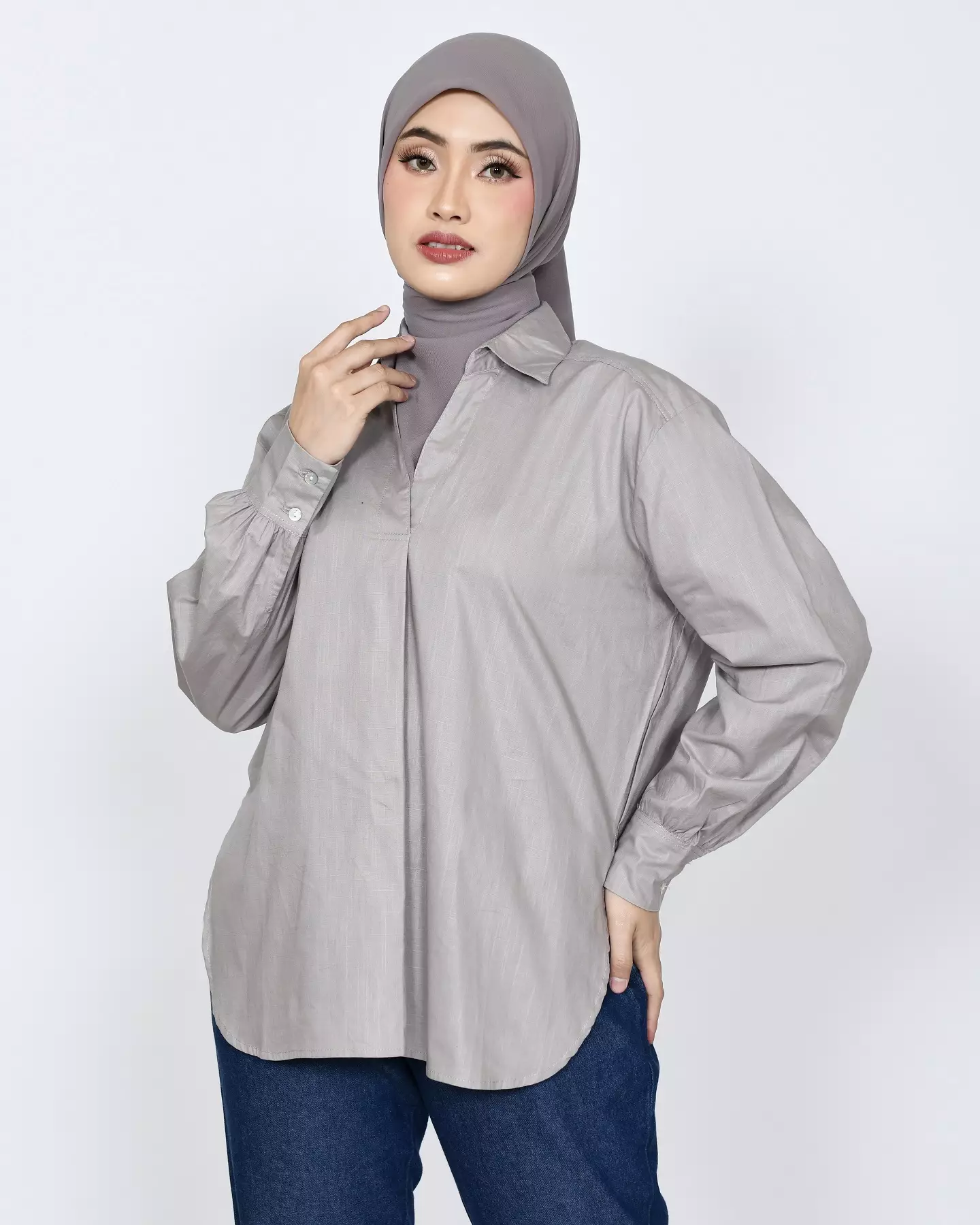 Kemeja Cotton Zahra