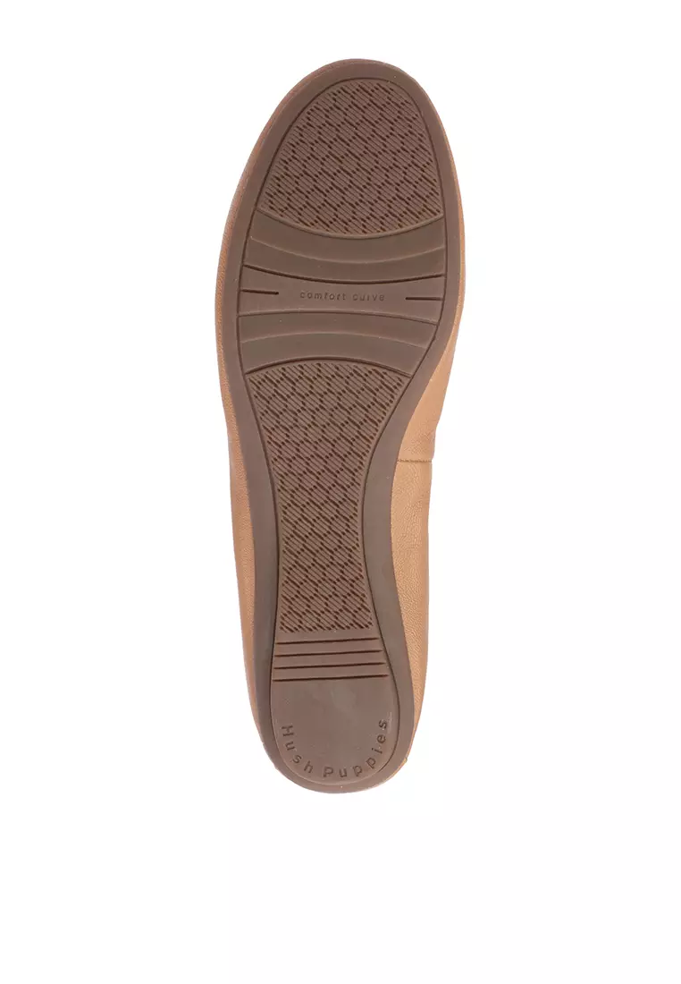 Hush Puppies Women's Samantha II Ballerina - Tan