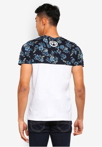 Jual Hollister Floral Blocking Case Print Tee Original 