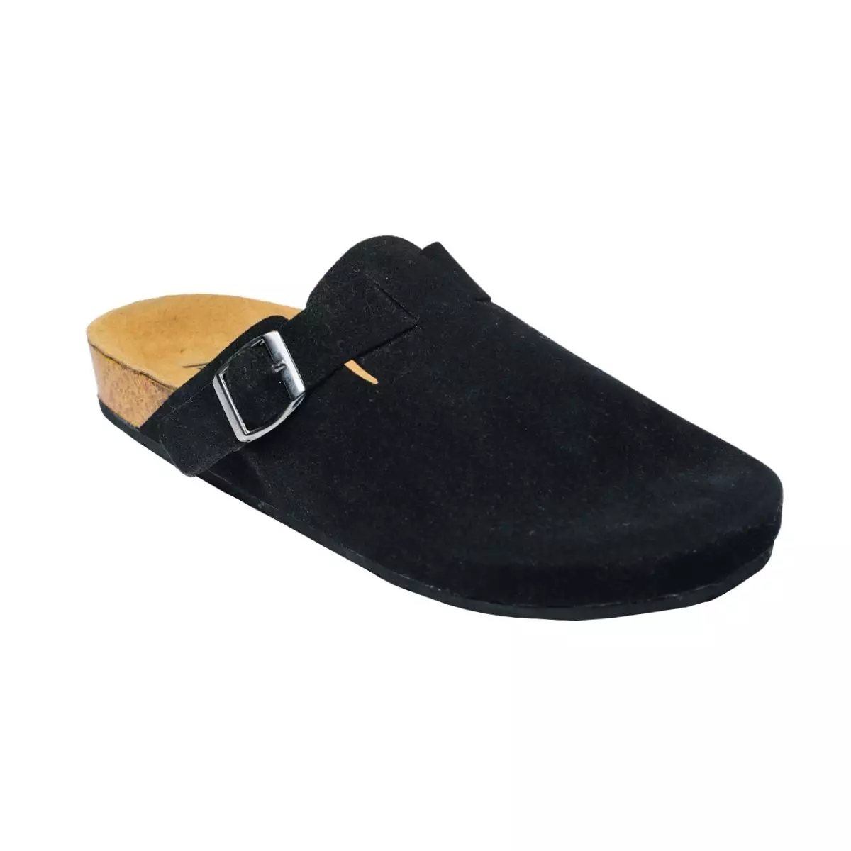 Footstep Footwear Sandal Casual Pria Giga Suede Black Original