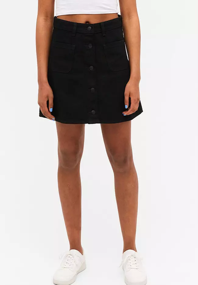 Monki a shop line mini skirt