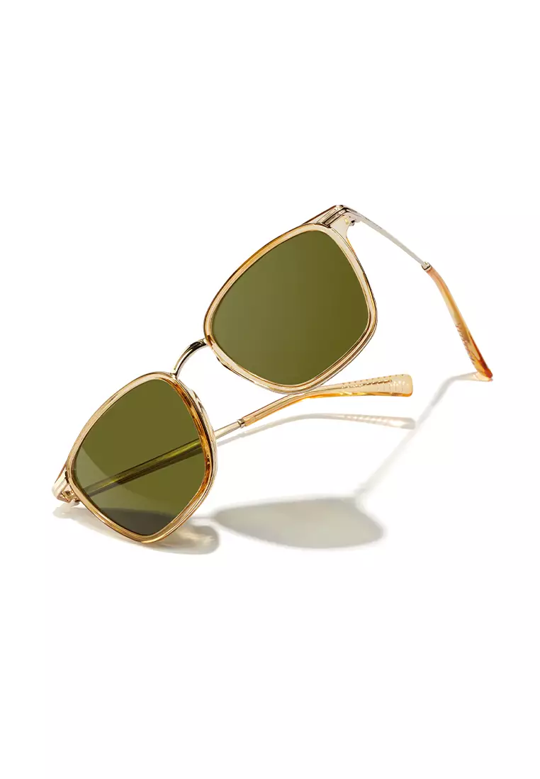 線上選購Hawkers HAWKERS Champagne Juniper Green INK Sunglasses for