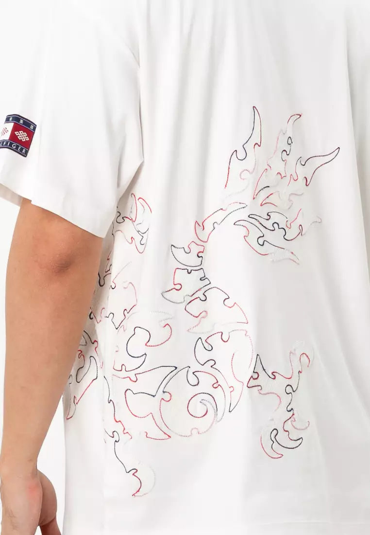 Th X Clot Dragon Tee - Tommy Jeans