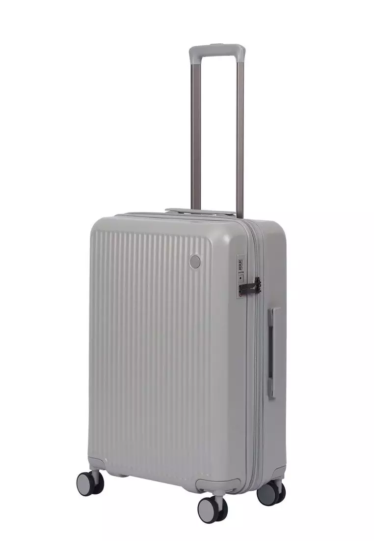 Crossing VIVE Polycarbonate Expandable Medium Luggage V2 - Grey