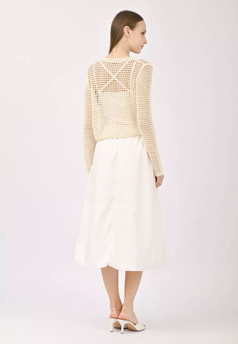 Eyelet Outer Cardigan