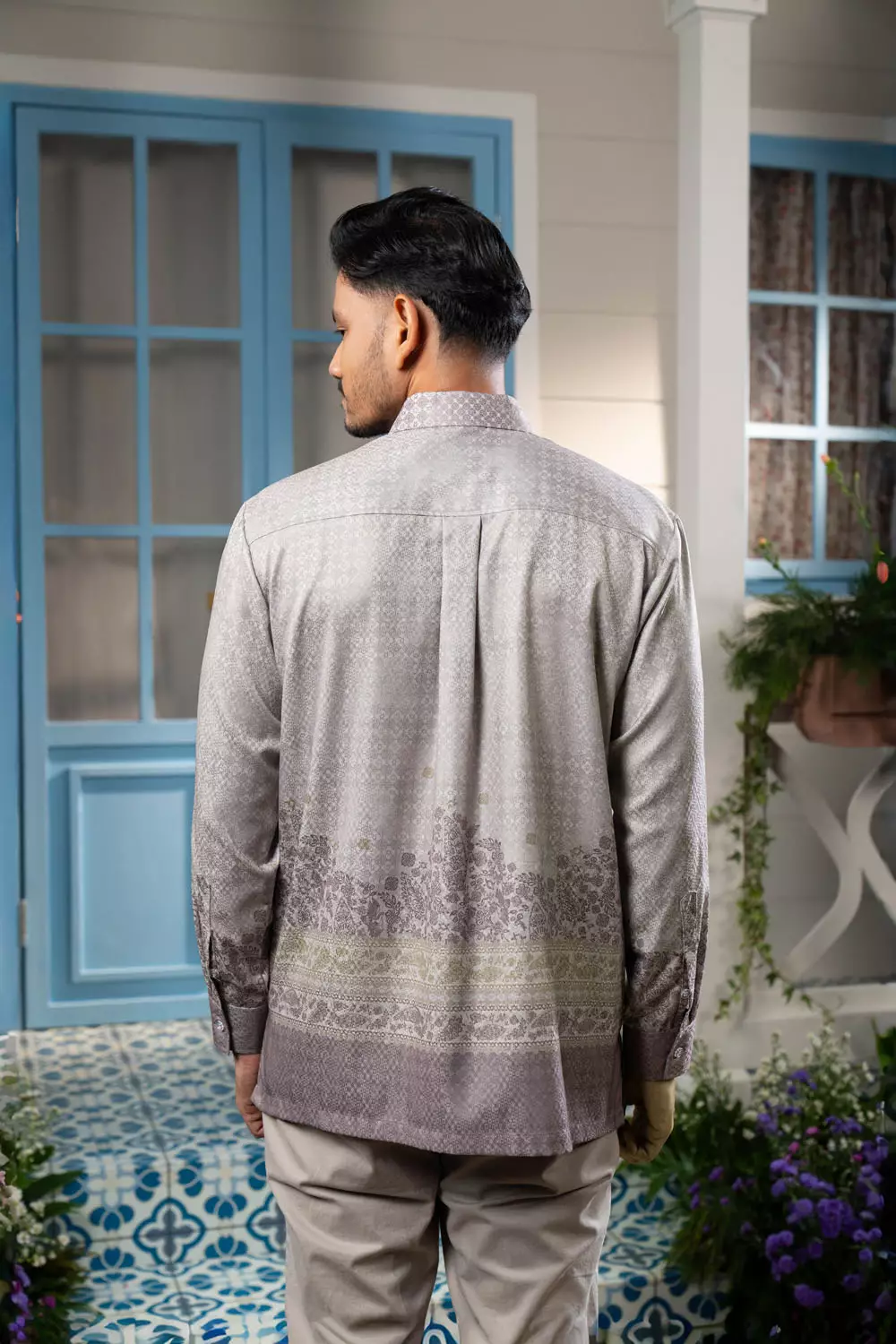 Klamby - Isaura Long Shirt Men Lumi