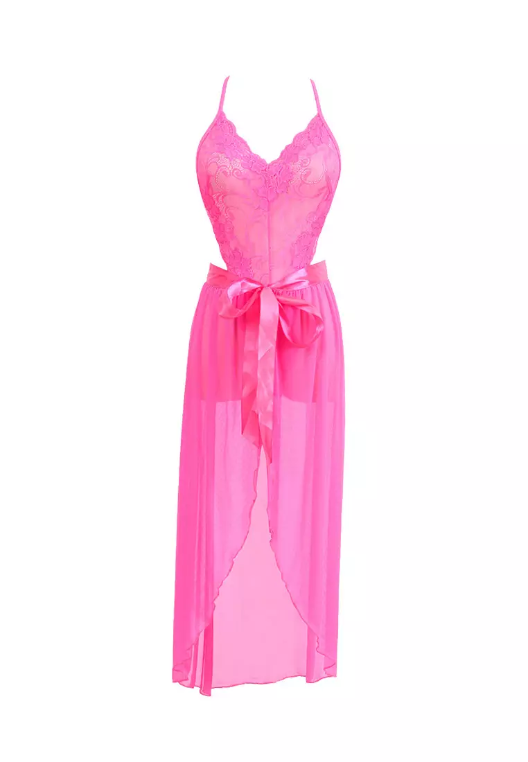 Lycka Lyb9050 Lady Nightgown And Inner Lingerie Sets Pink 2024 Buy Lycka Online Zalora Hong Kong 4468