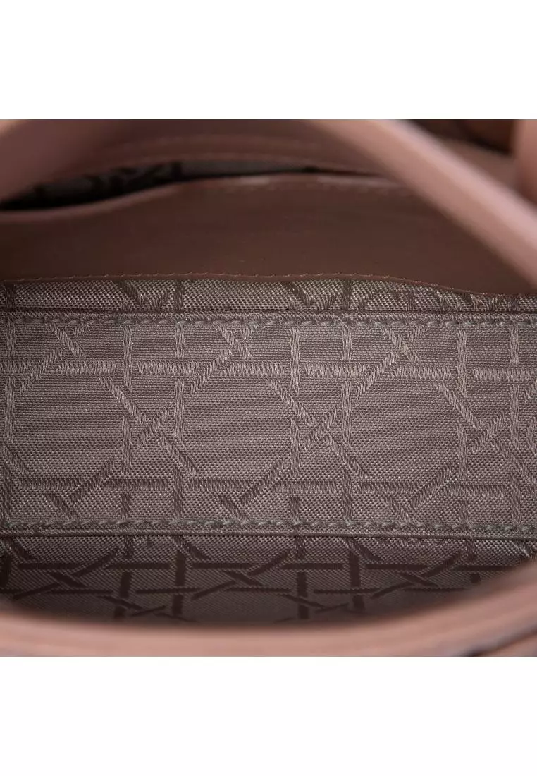 Pre-Loved Dior Micro Ultra Matte Calfskin Cannage Lady Dior