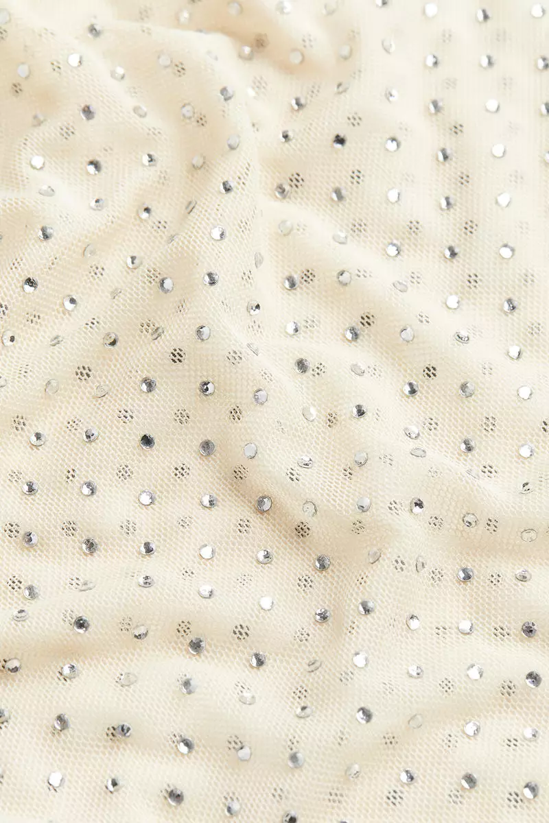 Rhinestone-embellished dress