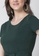 FabAlley green Green Front Tie T-Shirt Dress 1A089AA7948842GS_4