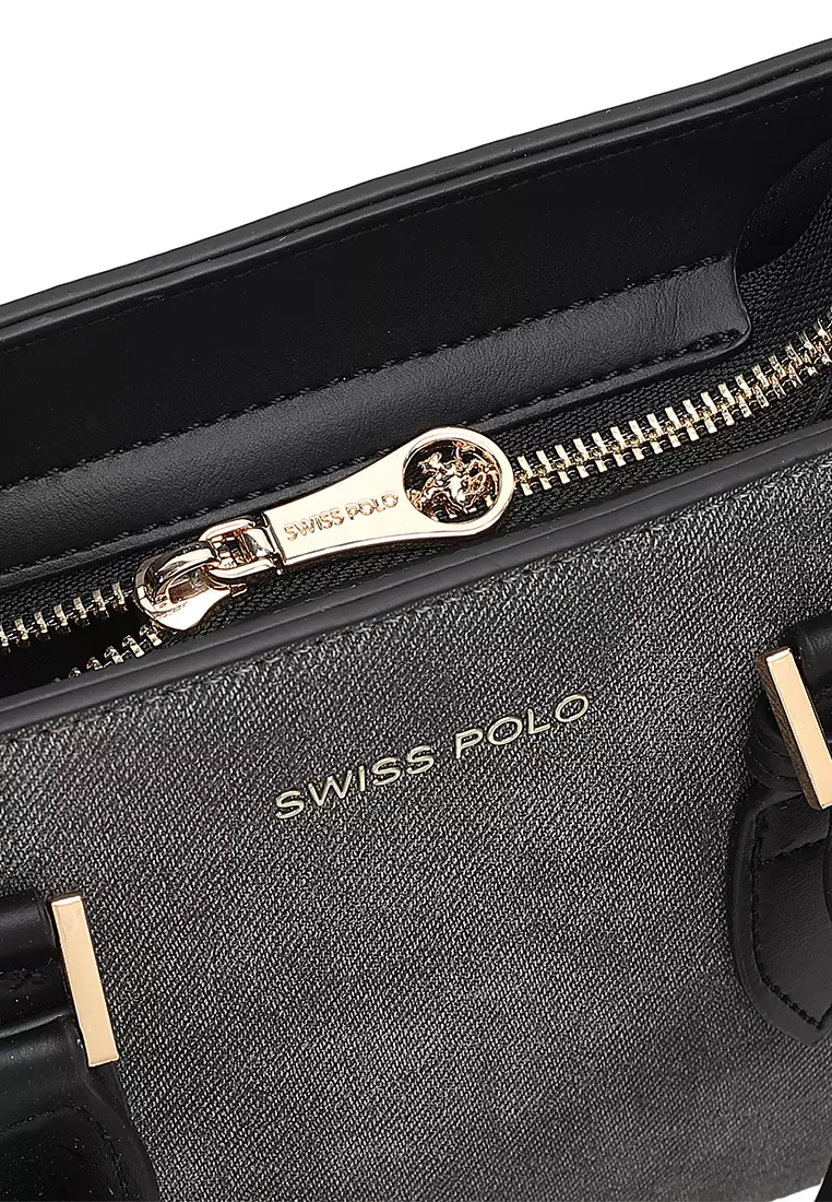 Women's Top Handle Bag / Sling Bag / Crossbody Bag (手拿袋 / 斜孭袋) - 黑色