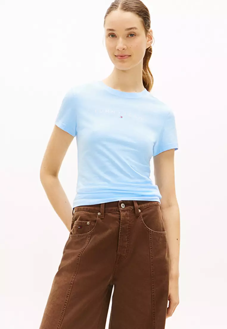 Slim Linear Tee - Tommy Jeans