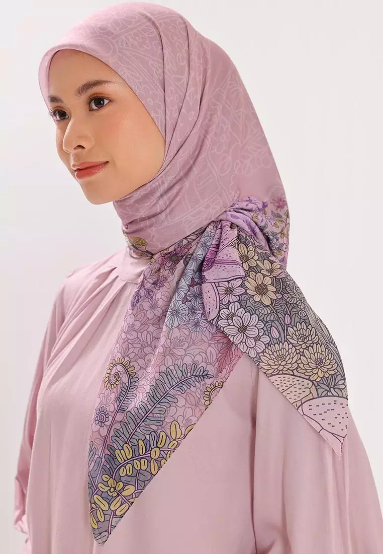 Ria Miranda Coral Pink Balia Scarf