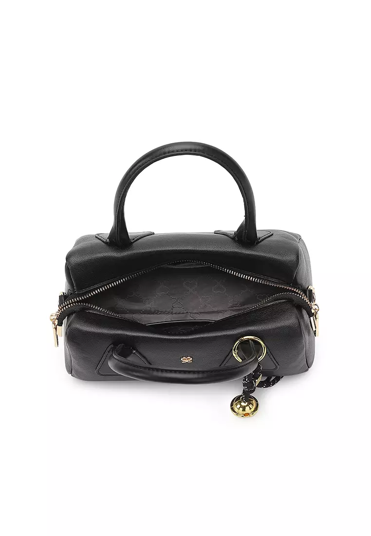 Women's Top Handle Bag / Sling Bag / Crossbody Bag - Black