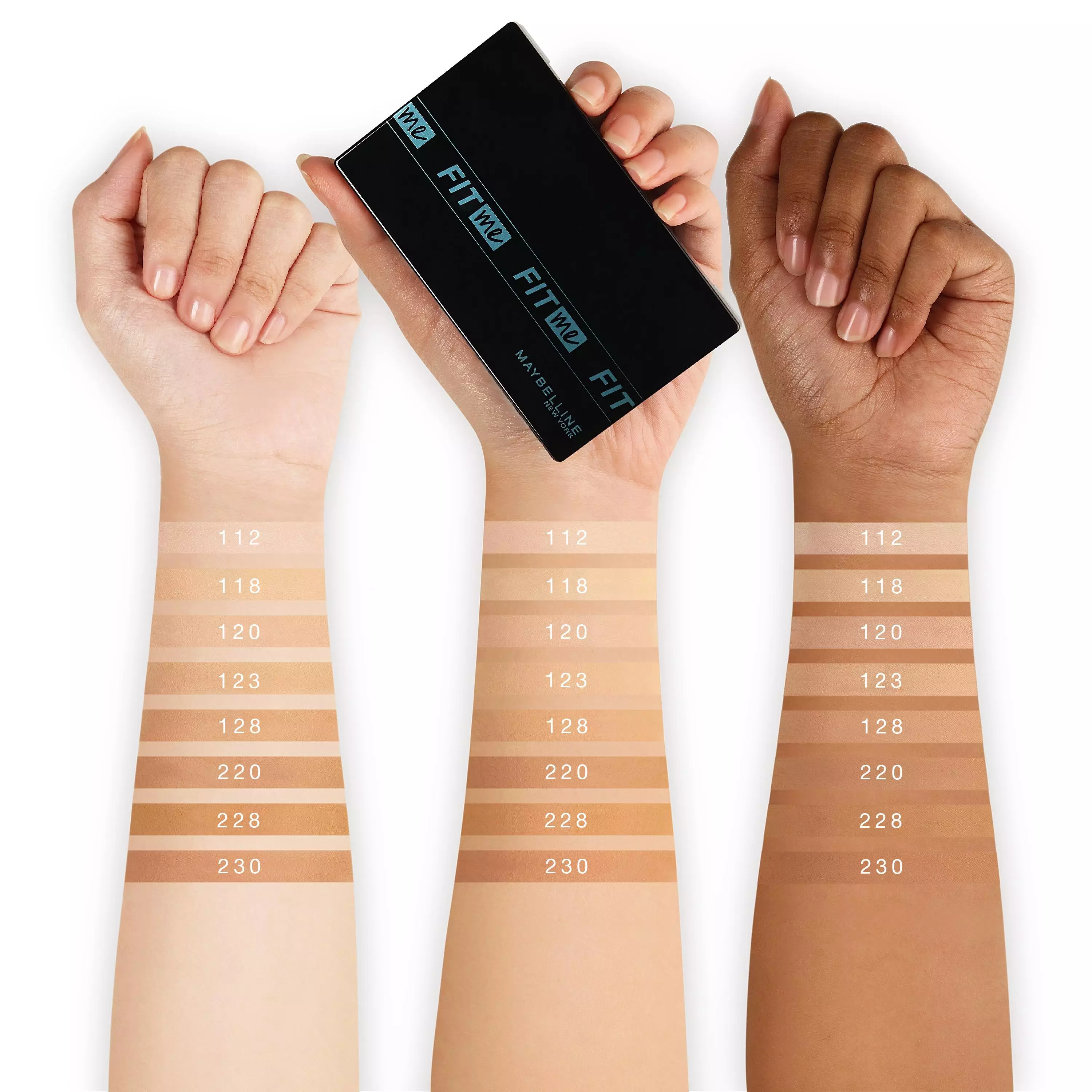 Maybelline Fit Me Matte and Poreless 24HR Oil Control Powder Foundation - 112