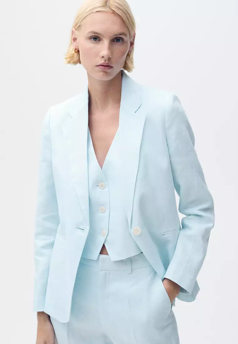 Linen Suit Jacket