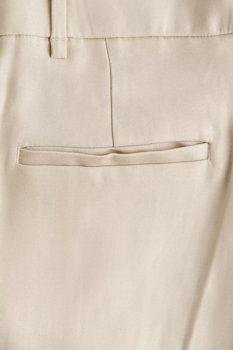 Wide tailored trousers