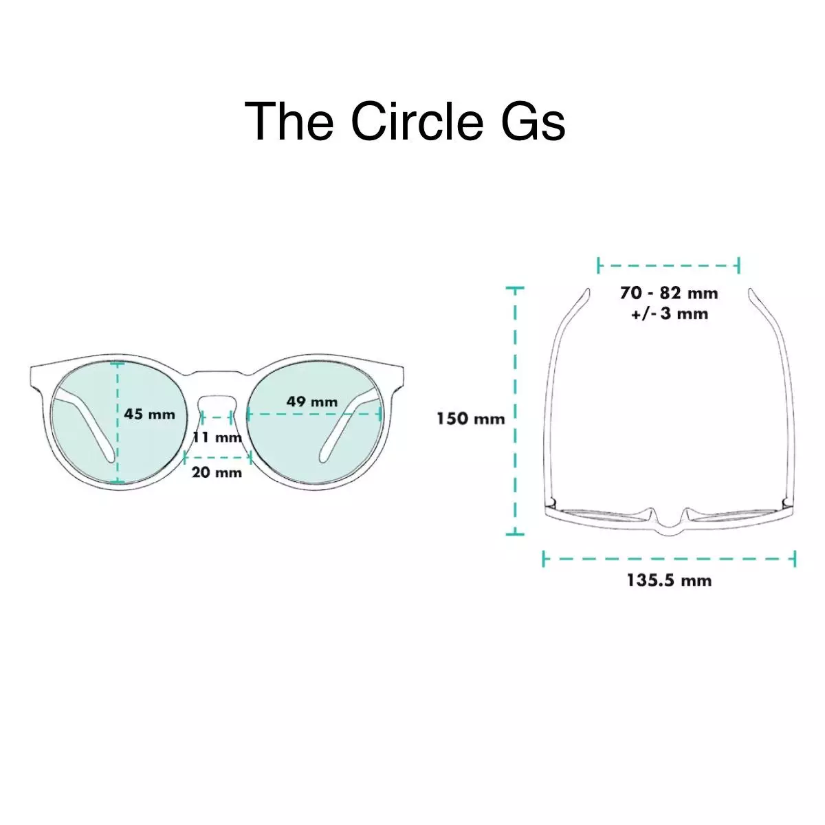 Goodr Kacamata Series Circle G - Disco Desert Dust