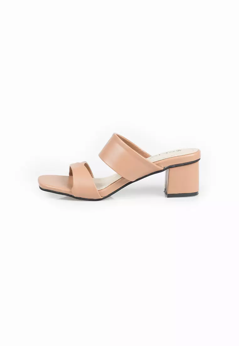 SEIS Amori Sandal Heels Wanita Hak 5 cm - MOCCA