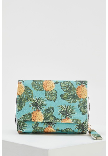 DeFacto multi Ananas Patterned Wallet 2A6A6ACAA96A8CGS_1