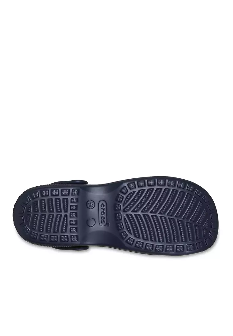 [Get 1 Size Down] Crocs Women Classic Ballet - Navy