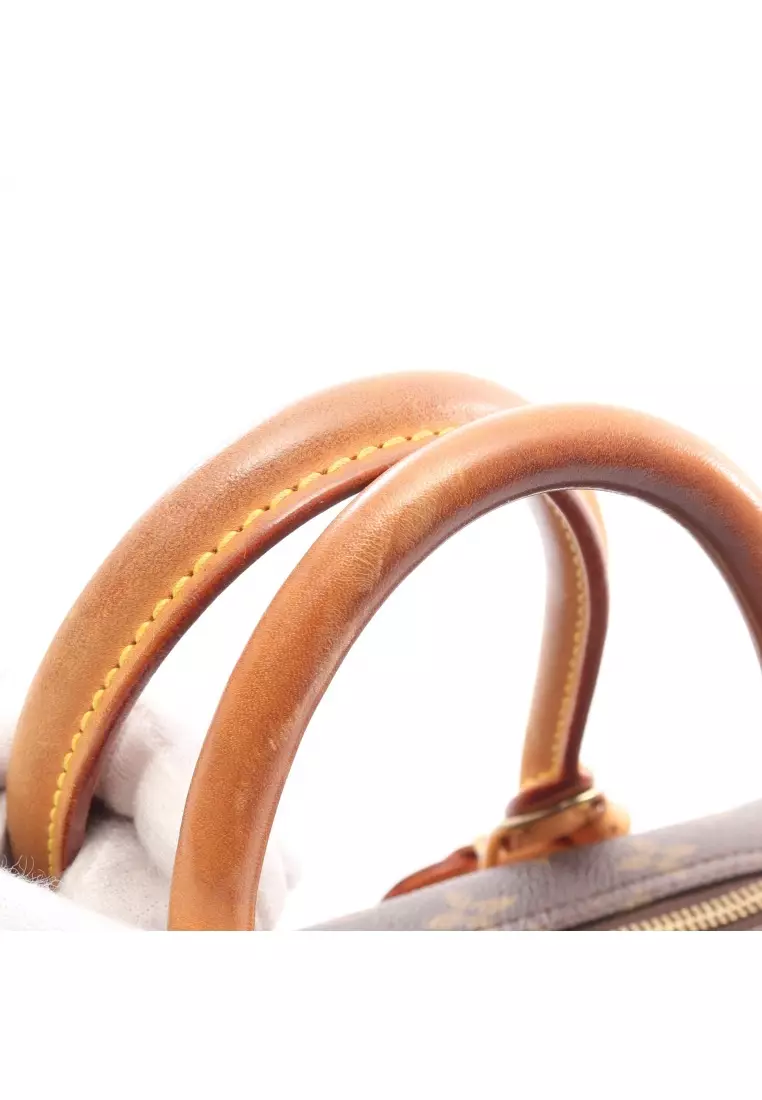 Buy Louis Vuitton Pre-loved LOUIS VUITTON Deauville bowling vanity monogram  Handbag PVC leather Brown Online