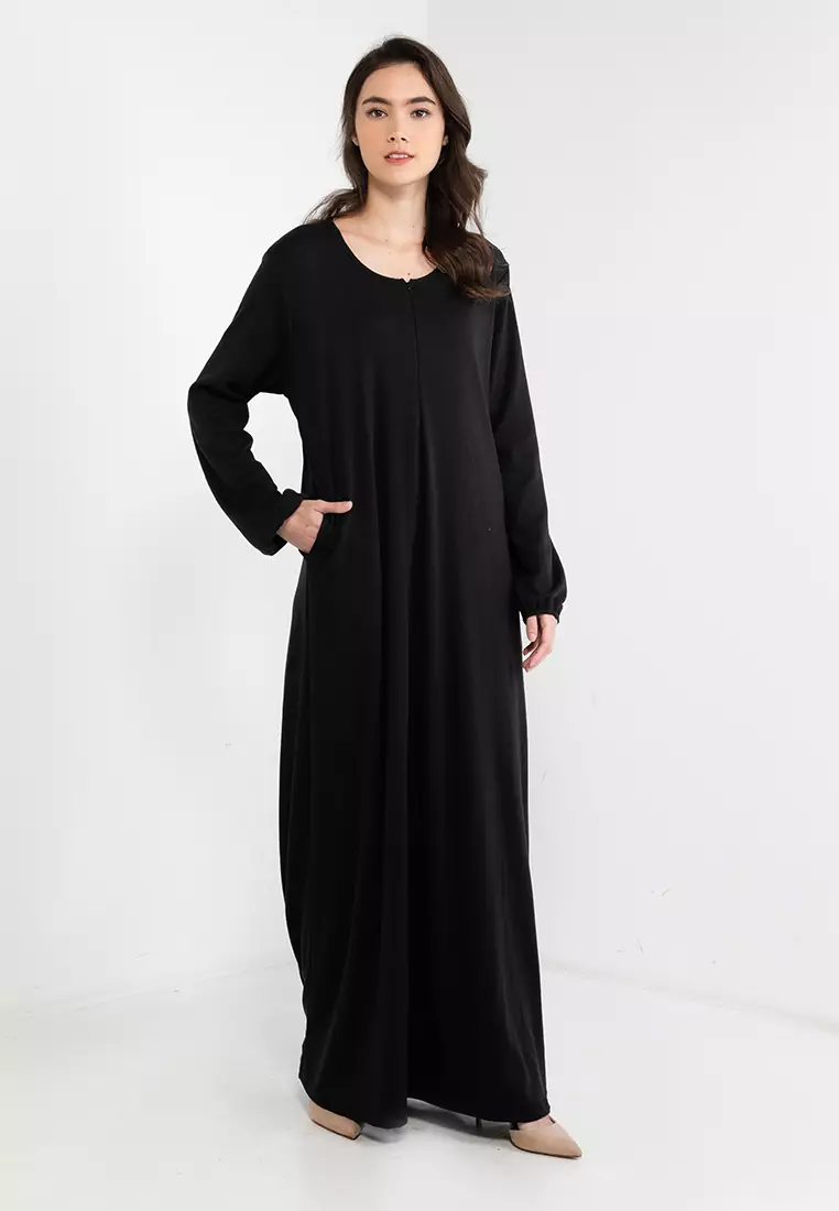 Muslimah black outlet dress