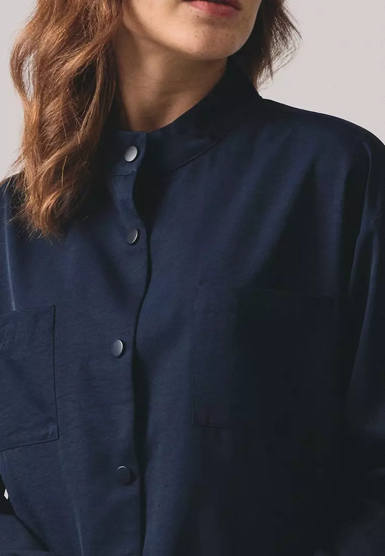 Jacket With Drawstring Detail