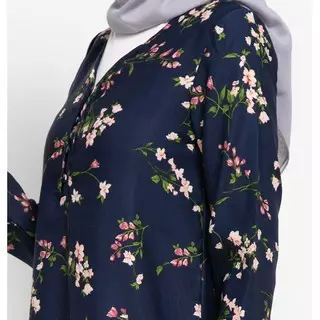 Becca Maxi Dress In Navy Print