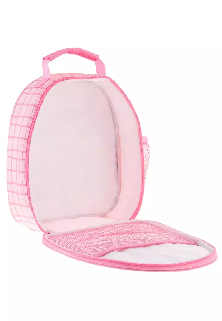 All Over Print Backpack with Lunch Bag for Kids AOP Charcoal Flower