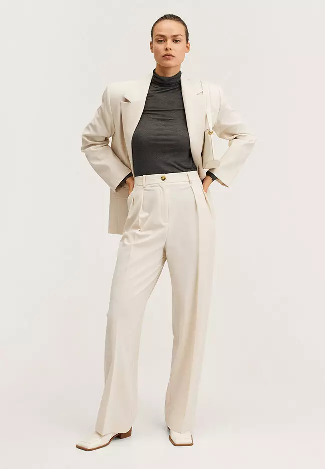 Turtleneck Long-Sleeved T-Shirt