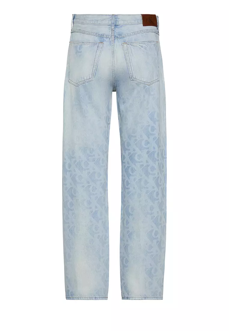 90年代直筒商標牛仔褲 - Calvin Klein Jeans
