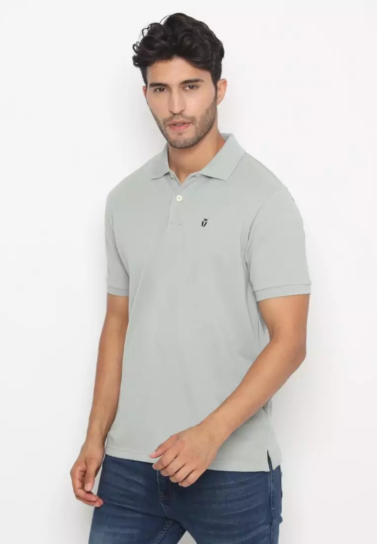 MATSUDA Kaos Polo Shirt Pria Kerah Kushima