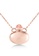 Majade Jewelry pink and gold MAJADE - Bottle Amphora Vessel Strawberry Rose Quartz 925 Silver Necklace 6CD15ACDC48FC1GS_1