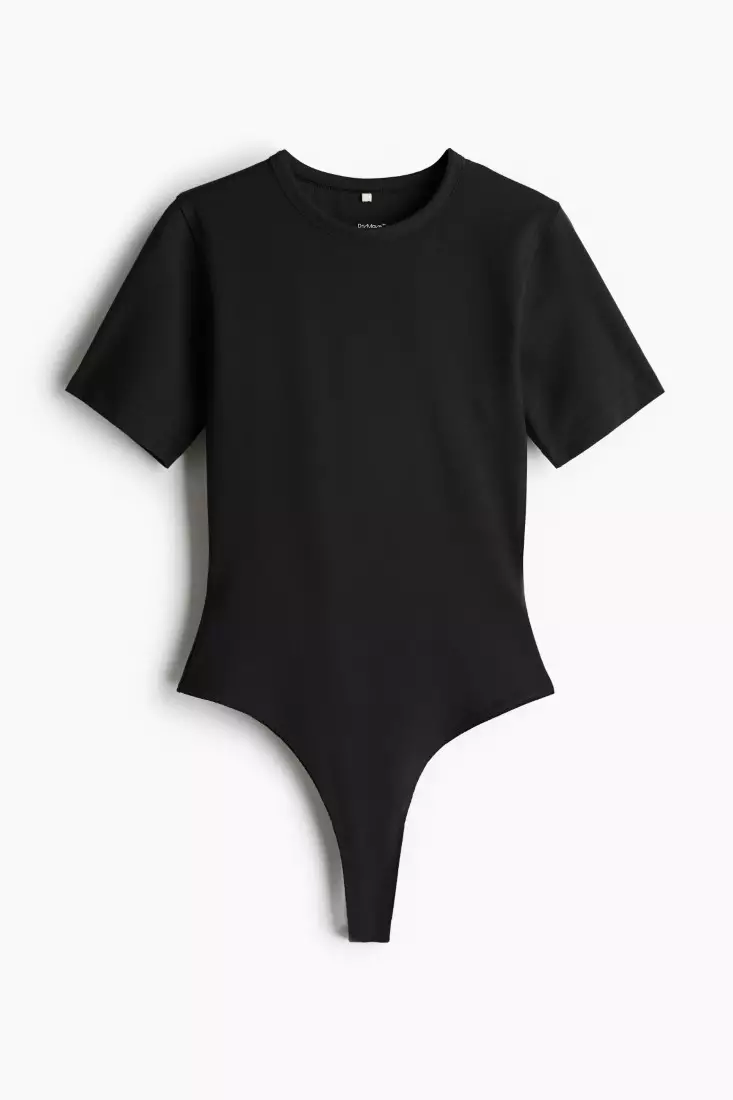 H&m black bodysuit new arrivals