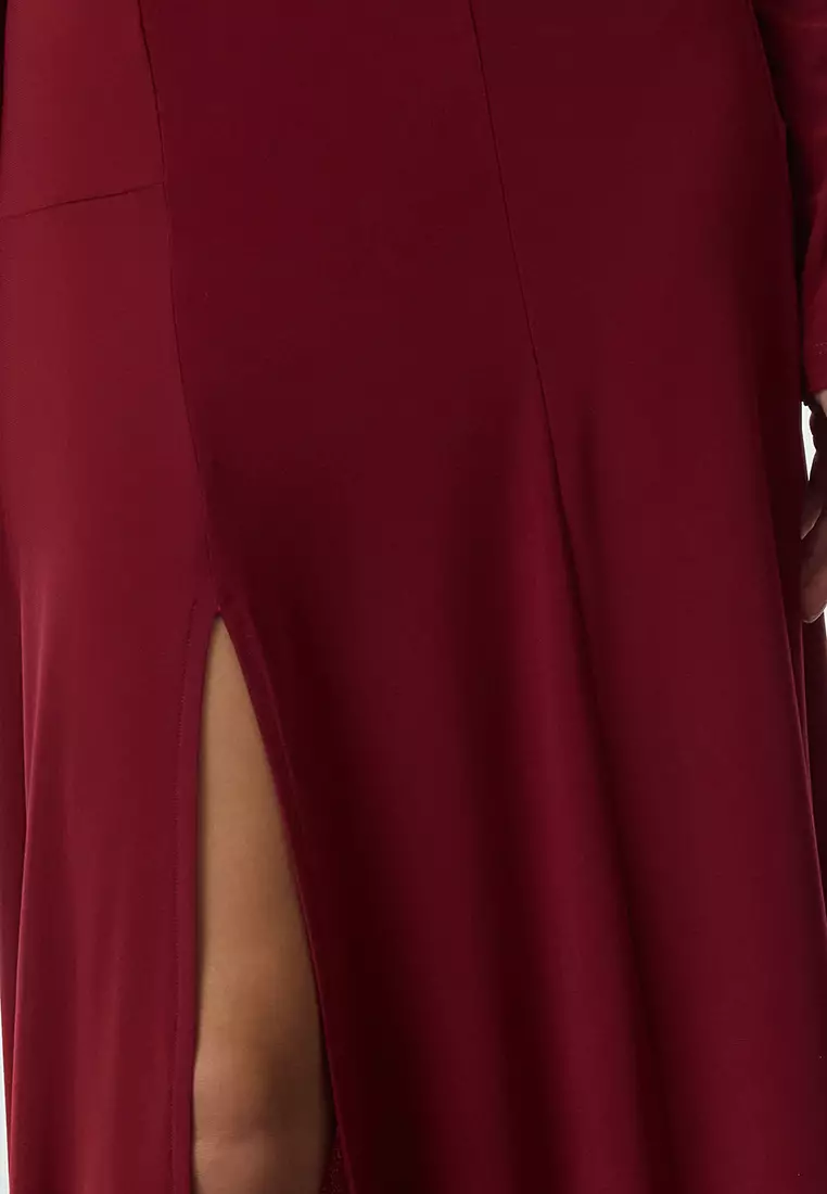 gold and red cocktail dress Sherri Hill 56541 | Sherri Hill Dresses BIL A snug inner layer Ankle Length Evening Dress Size:W36 X L34