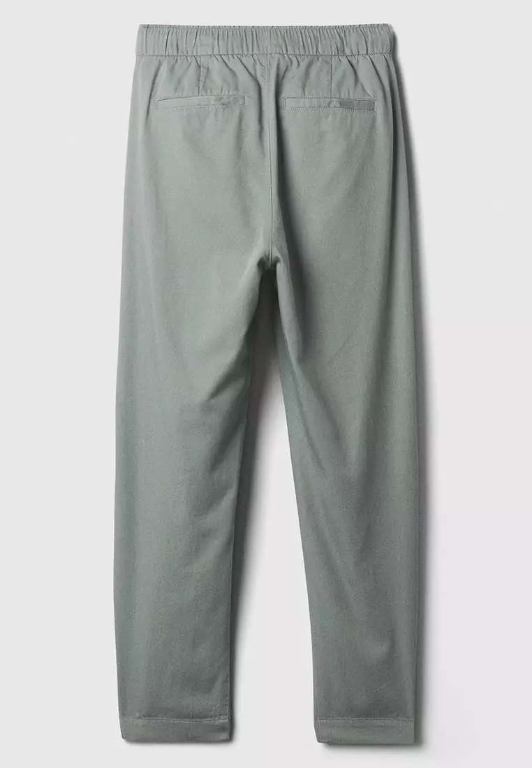 Mid Rise Easy Twill Pants