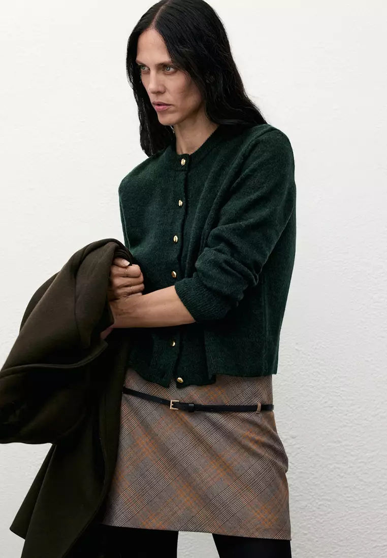 Knitted Button Cardigan