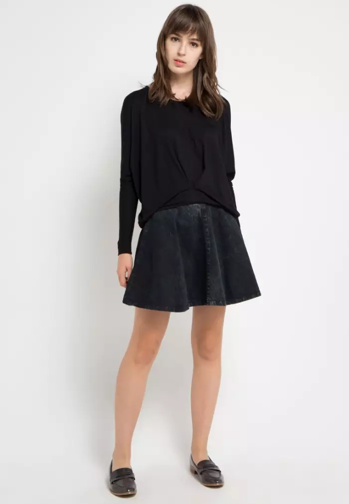 Rok Mini Denim Logo Black