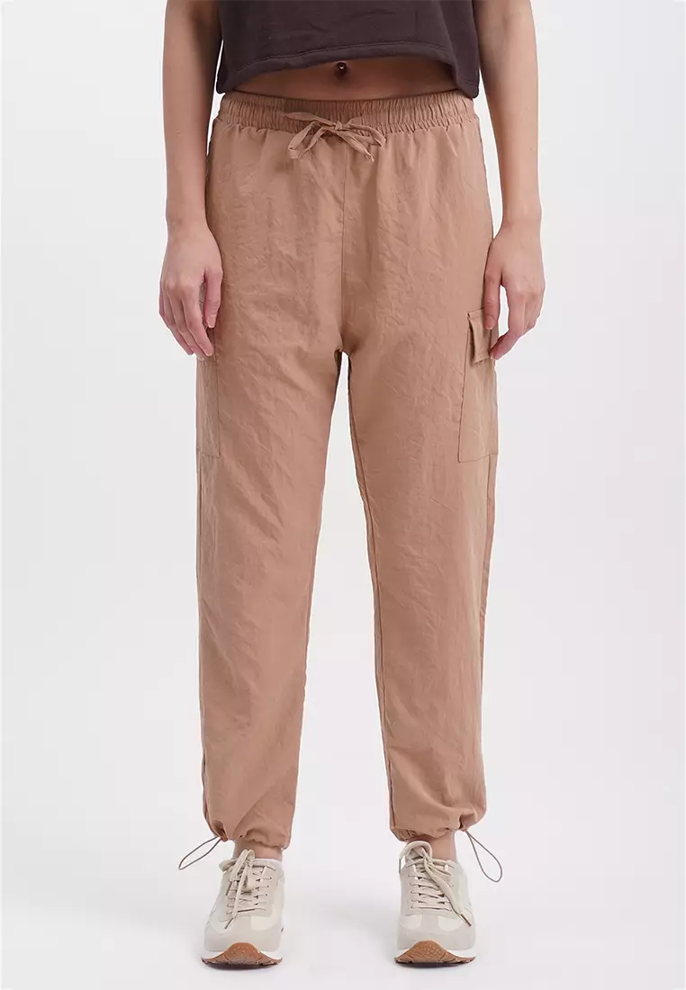 Chic Fit Pull On Cargo Trousers