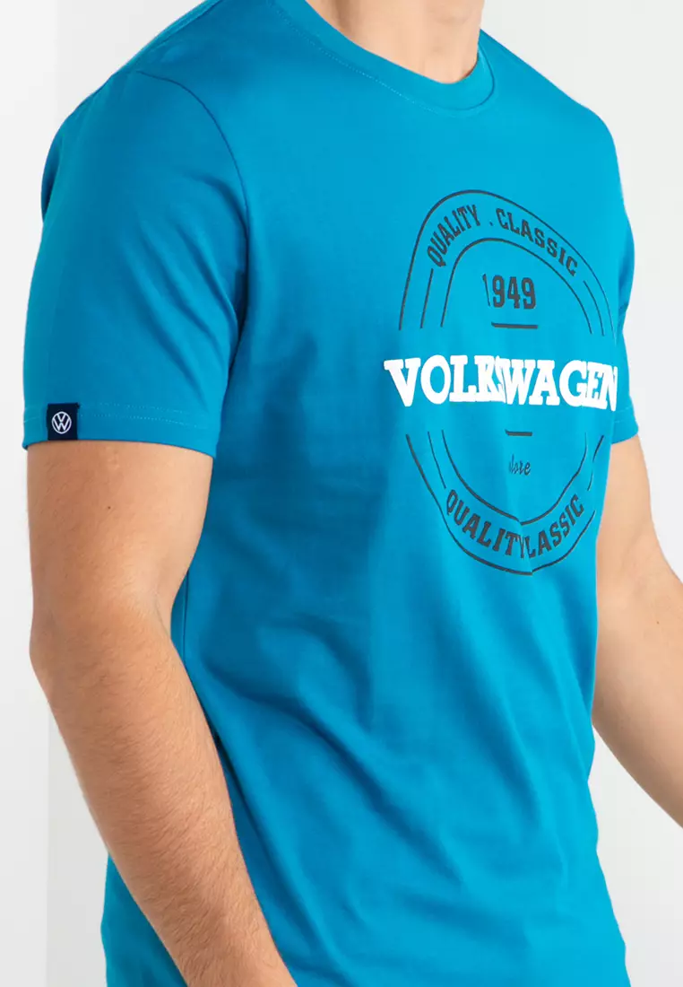 Men's Round Neck Graphic Tee