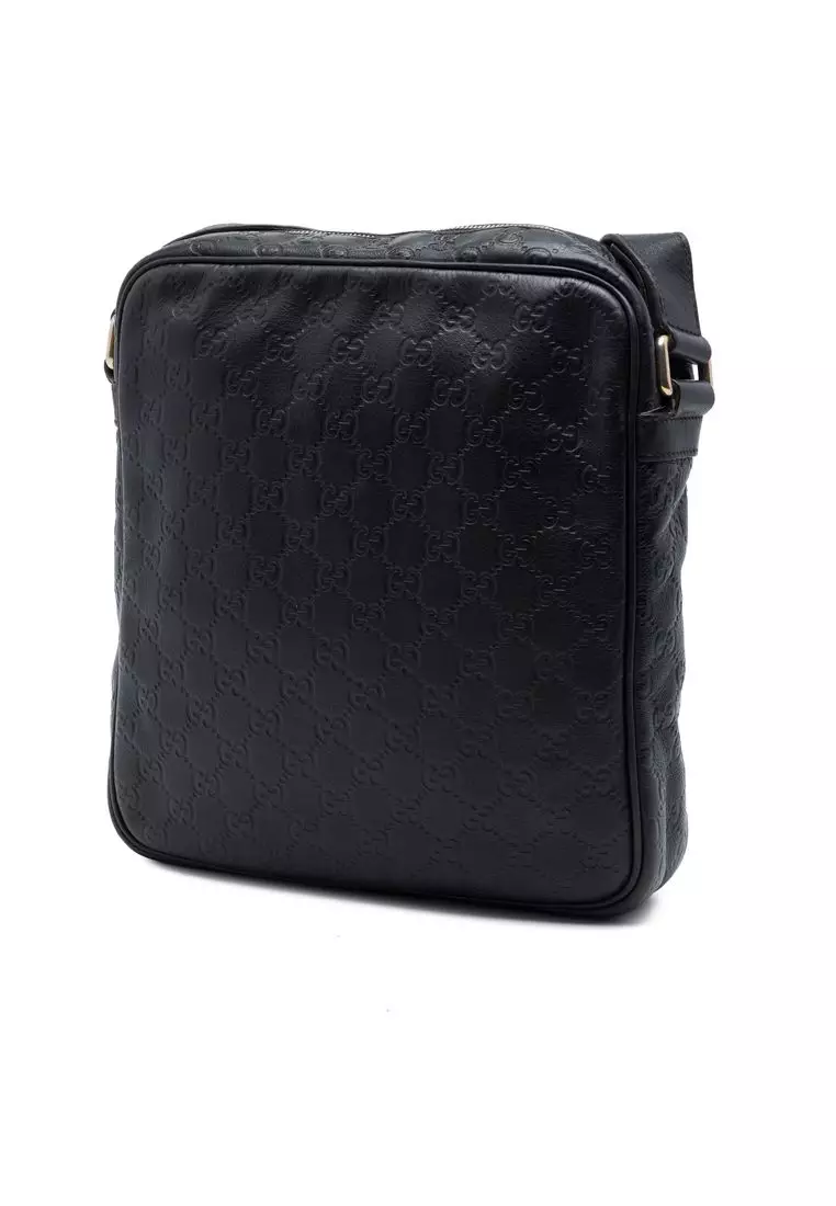 Pre-Loved Gucci Guccissima Crossbody
