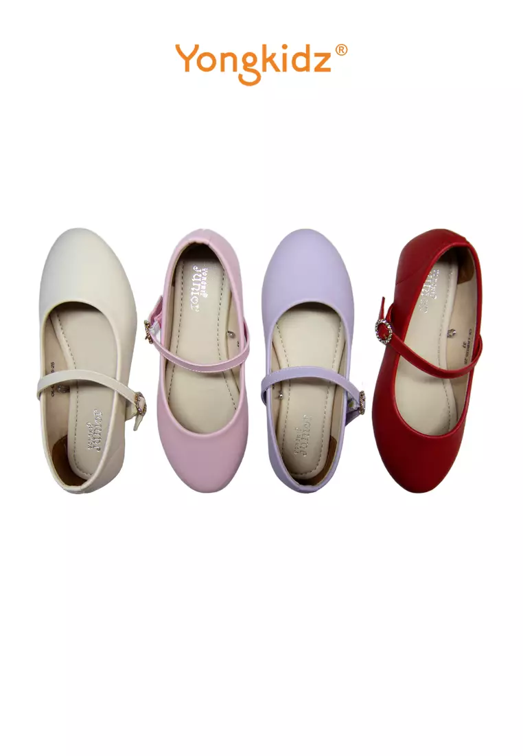 YONGKIDZ ASHLYN BALERINA FLATSHOES ANAK PEREMPUAN OL-LK8035-25 PINK