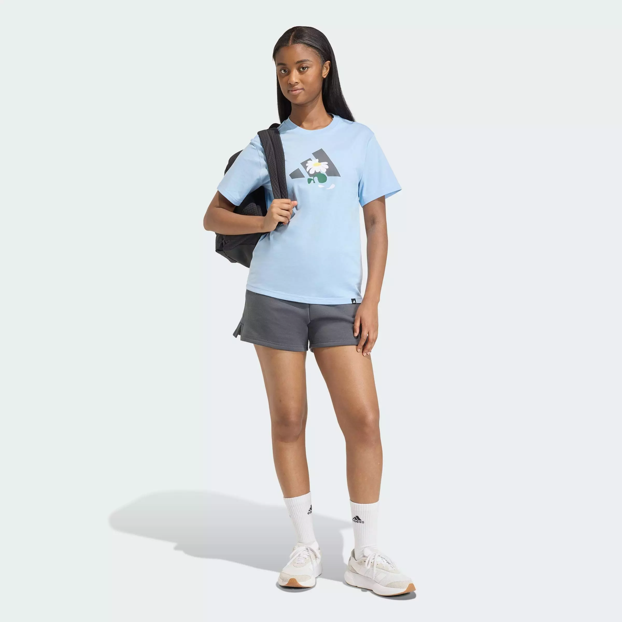 Buy ADIDAS Lifestyle SOFT SIDE GRAPHIC T-SHIRT 2 Women Blue KA5095