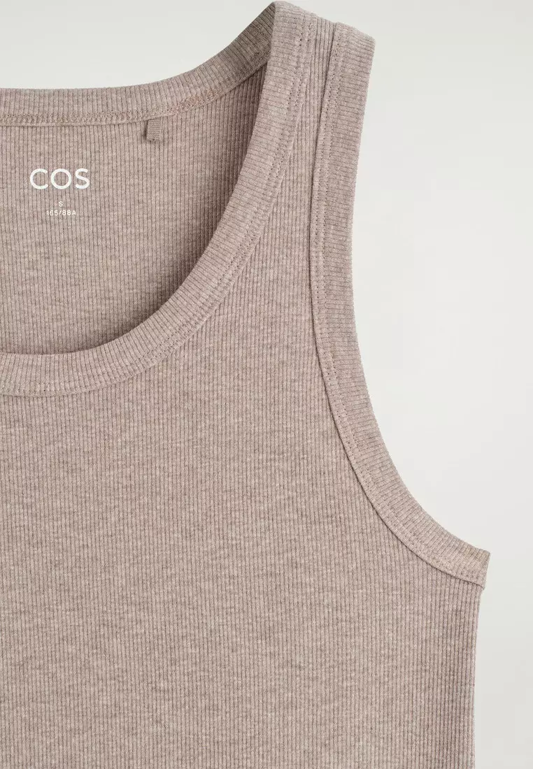 RIBBED TANK TOP