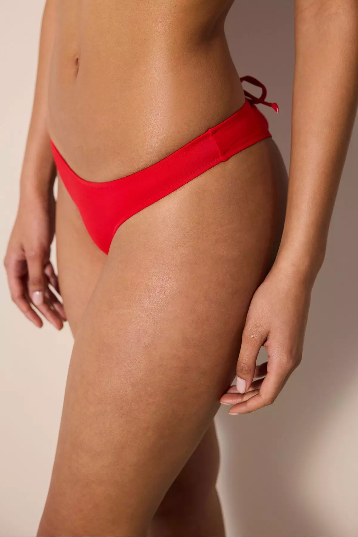 Cheeky Red Bikini Bottom