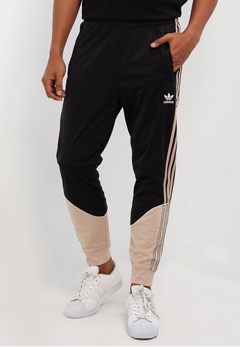 Adidas Tricot SST Trackpants | Black / Gold | Aphrodite Clothing