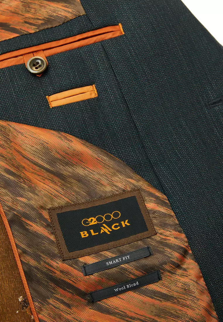 Wool Blend Suit Blazer